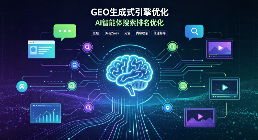 金水区GEO 浪潮来袭：生成式引擎优化崛起，创作者争抢豆包、DeepSeek、元宝智能体流量入口